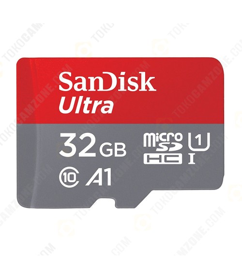 SDSQUAR-032G SanDisk Ultra MicroSDHC UHS-I card 98MB/s 32GB U1 A1 (With Adapter)